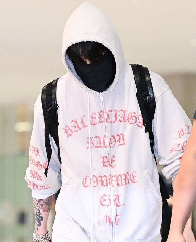 Dispatch Balenciaga hoodie masked figure (photo 2 of 2)