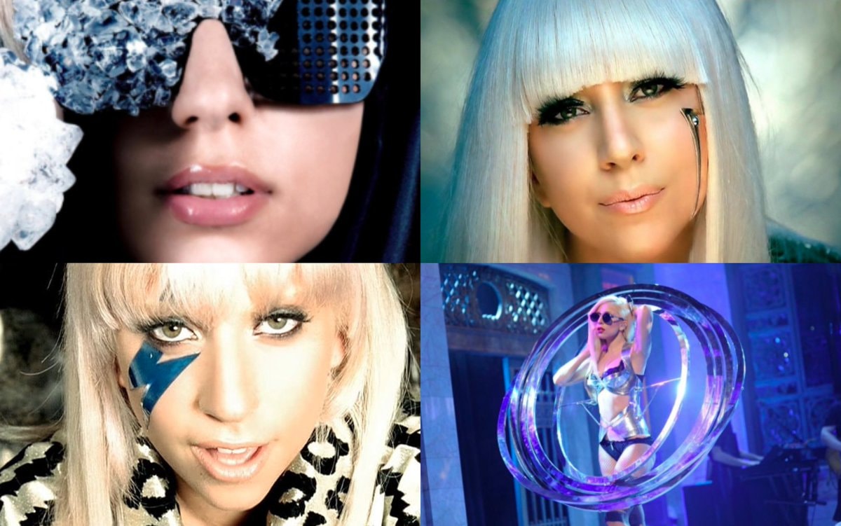 Lady Gaga The Fame collage