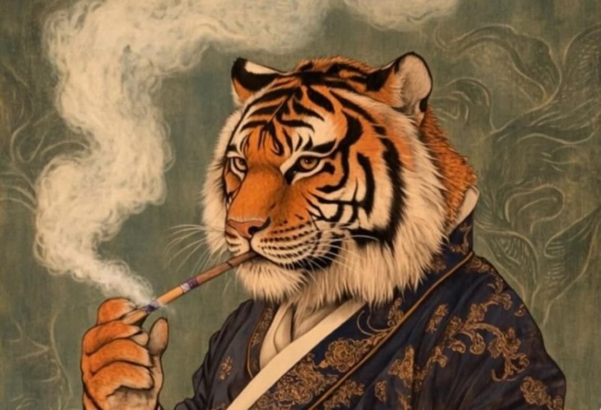 Korean fantasy tiger Korean fantasy tiger