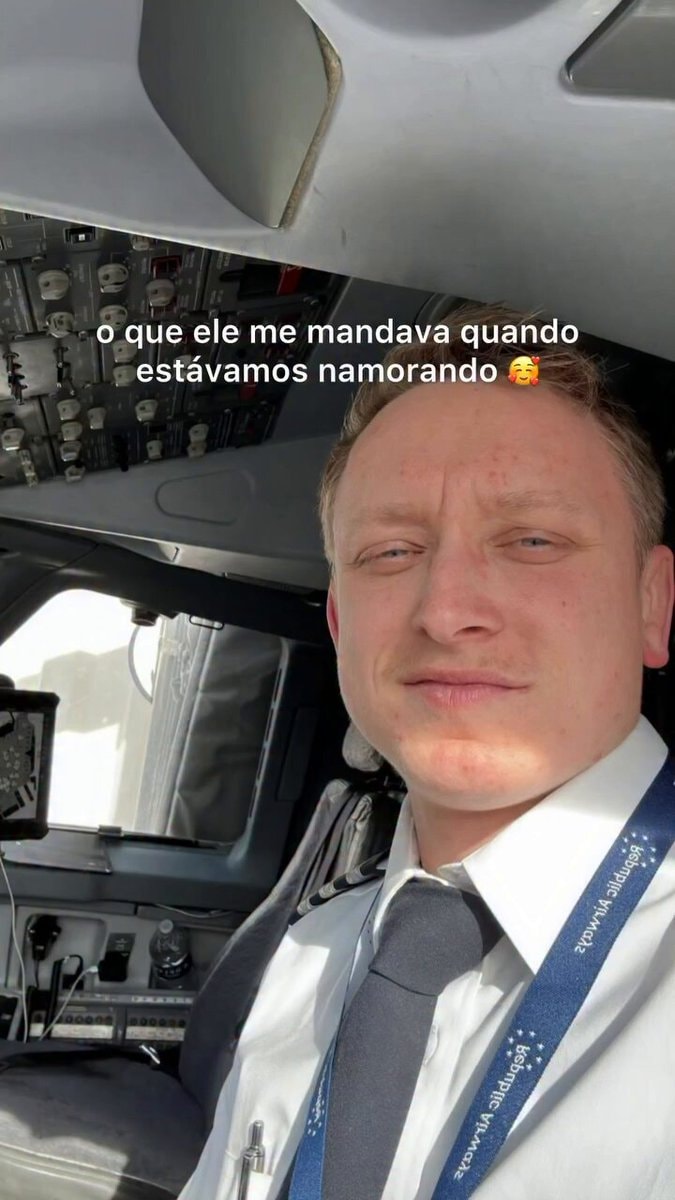 Pilot boyfriend Republic Airways joke