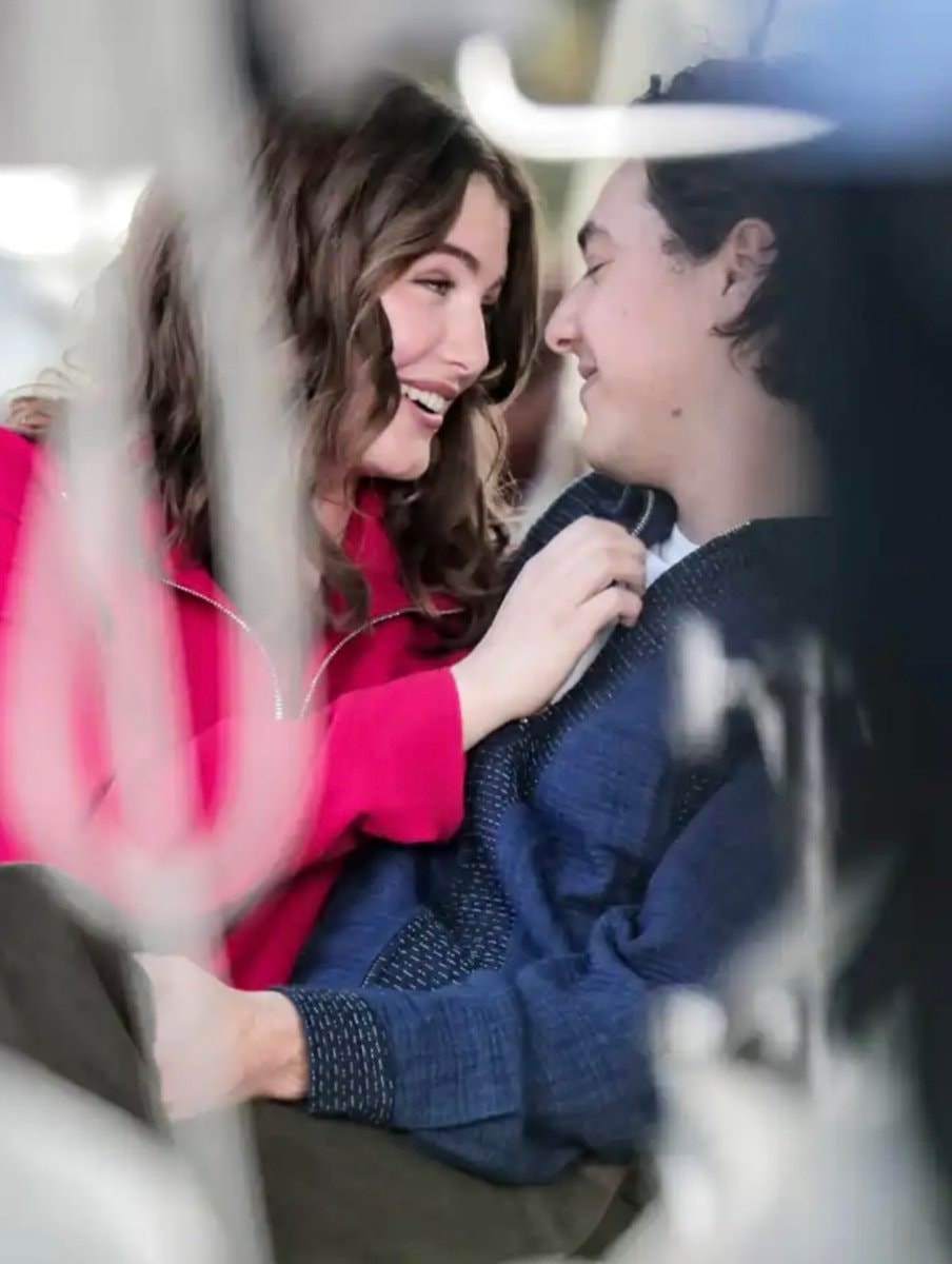 Ella Bright and Belmont Cameli filming Off Campus Ella Bright and Belmont Cameli filming Off Campus
