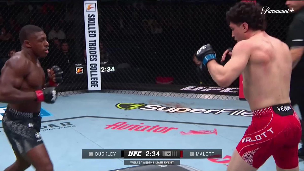 Mike Malott knockout at UFCEdmonton