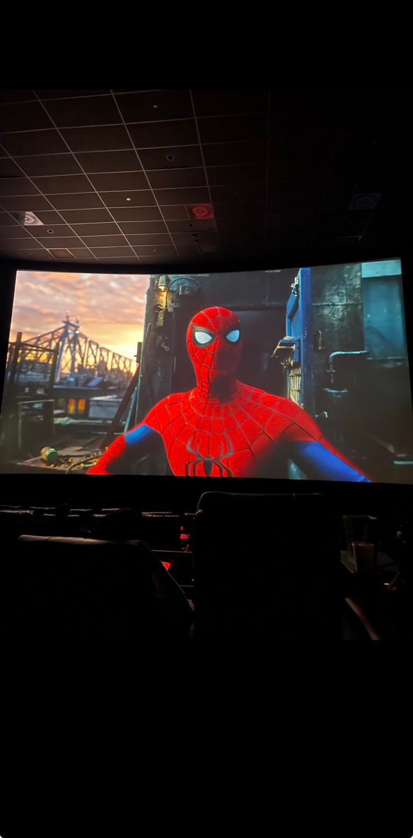 Spider-Man Brand New Day movie theater