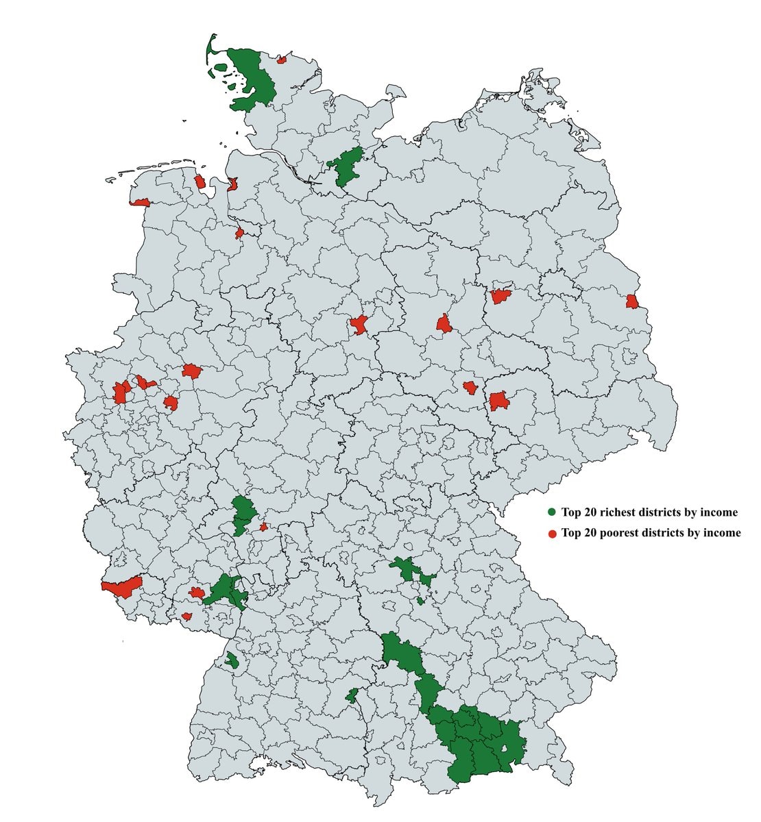 richest and poorest areas in Germany richest and poorest areas in Germany