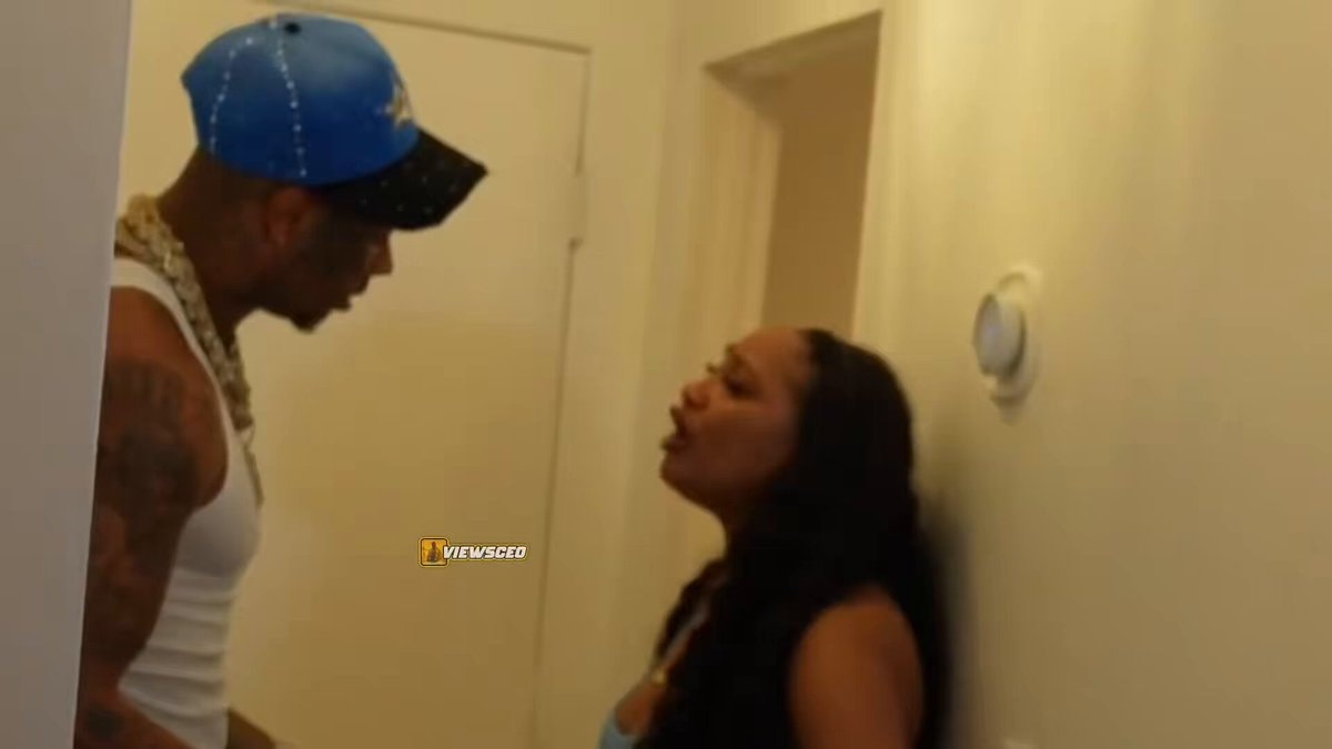 Blueface kicks woman out