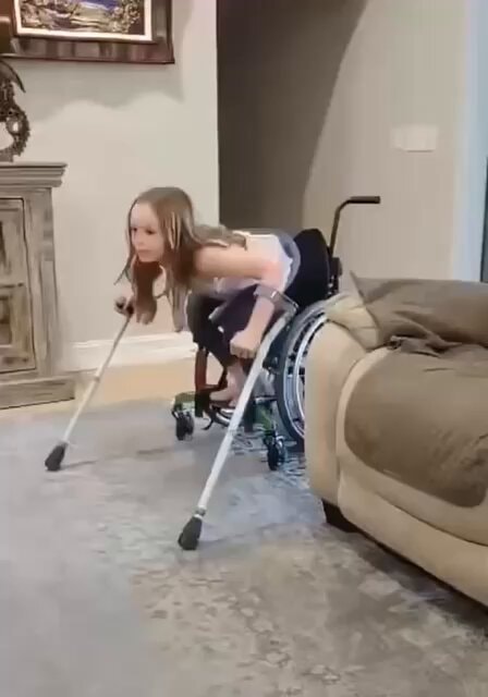 girl with cerebral palsy shows true passion