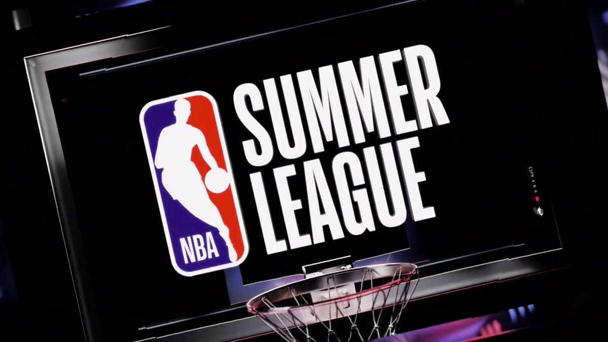 NBA Summer League poster dunk