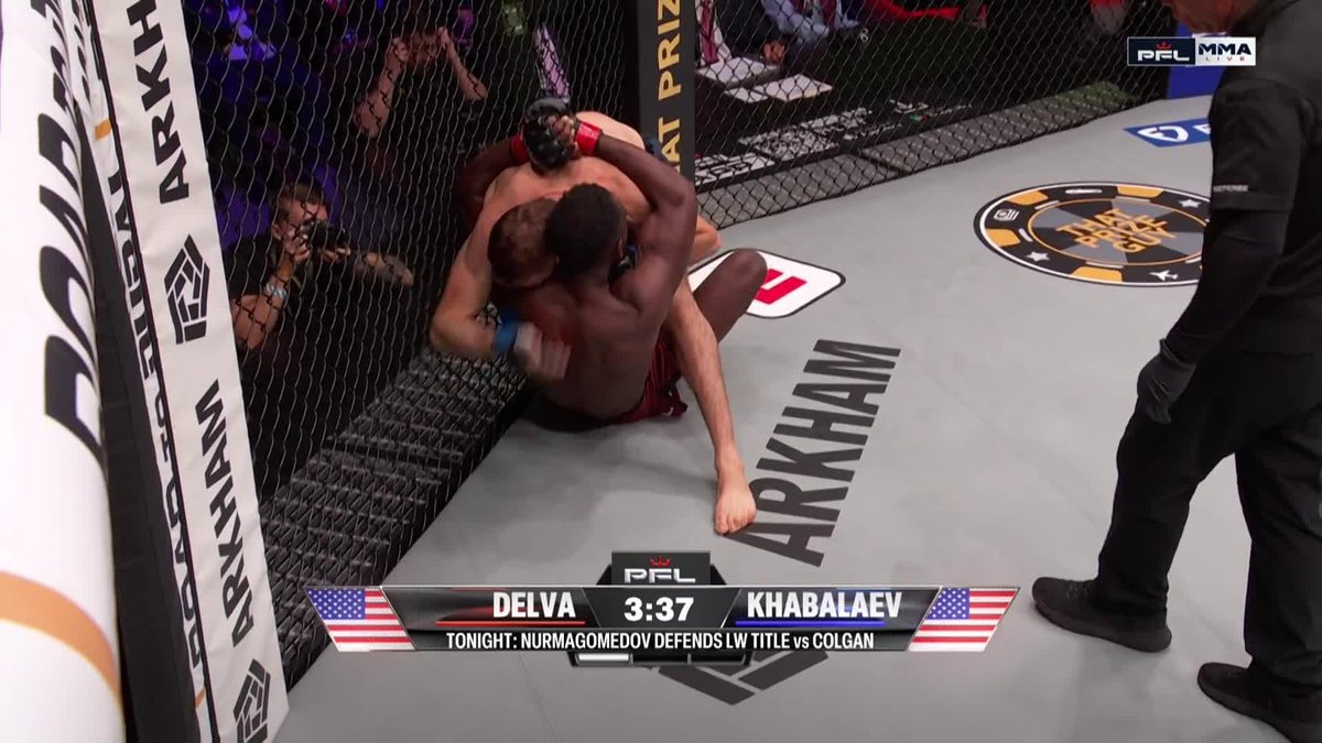 Levan Khabalaev wins PFL debut via TKO Levan Khabalaev wins PFL debut via TKO