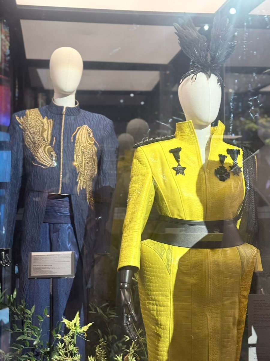 Caesar Flickerman and Drusilla costumes at Musée Rodin