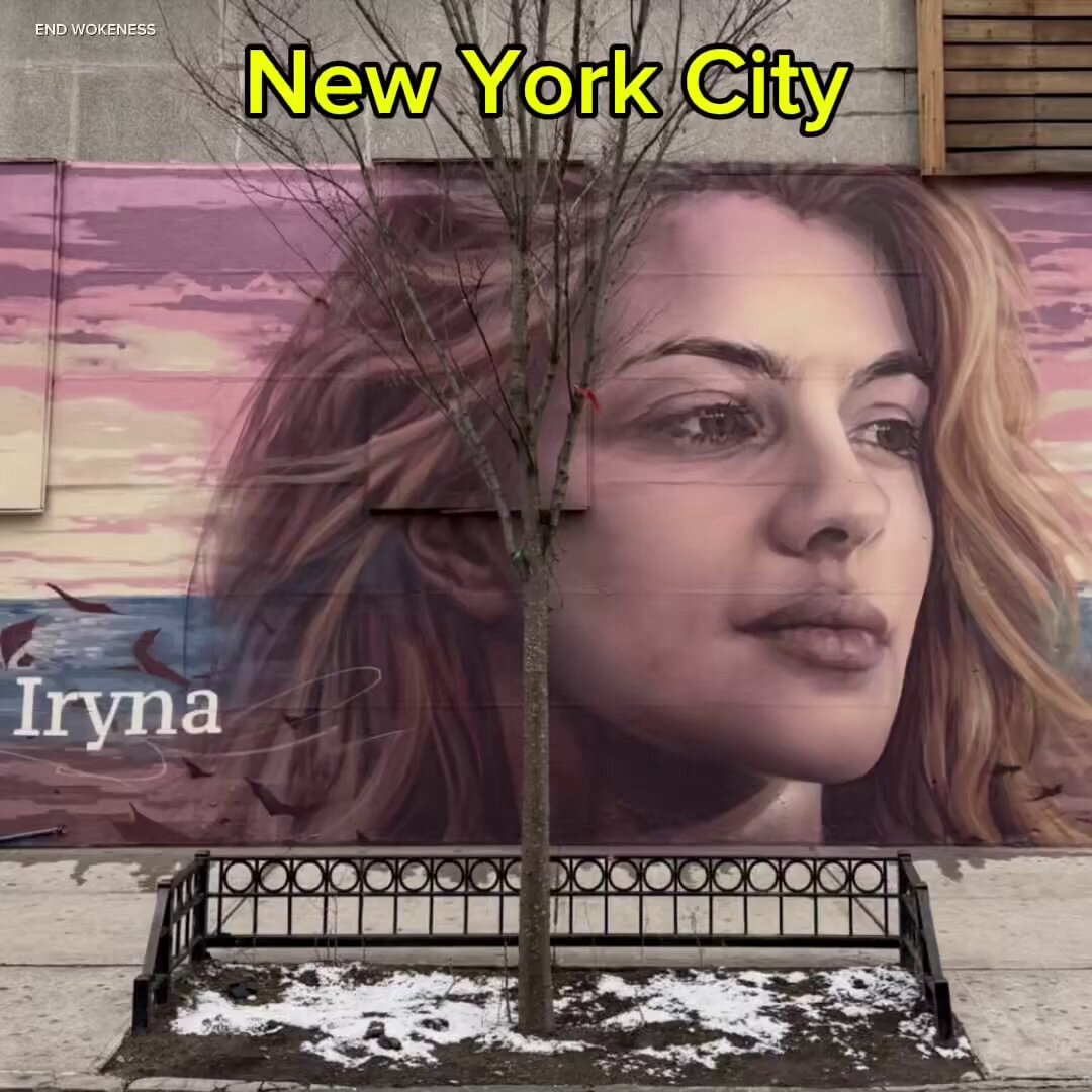 Irina Zarutskaya mural controversy