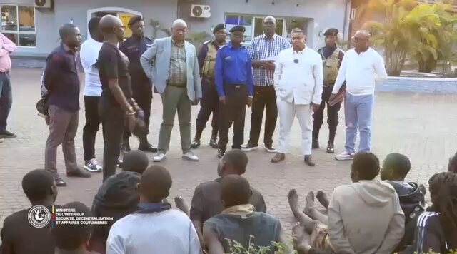 VIONGOZI militia arrests Kolwezi VIONGOZI militia arrests Kolwezi