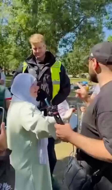 Germany pro-Palestine protesters trash
