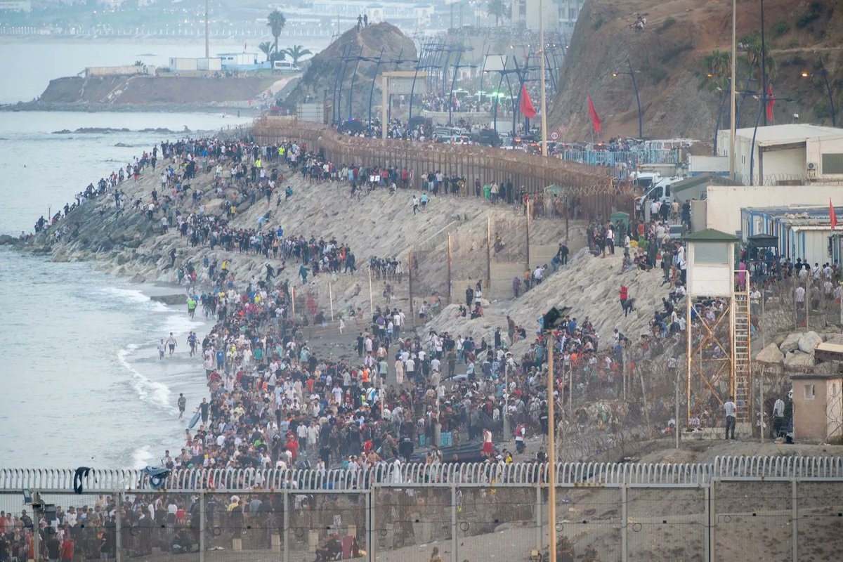 Spain Ceuta migration crisis Spain Ceuta migration crisis