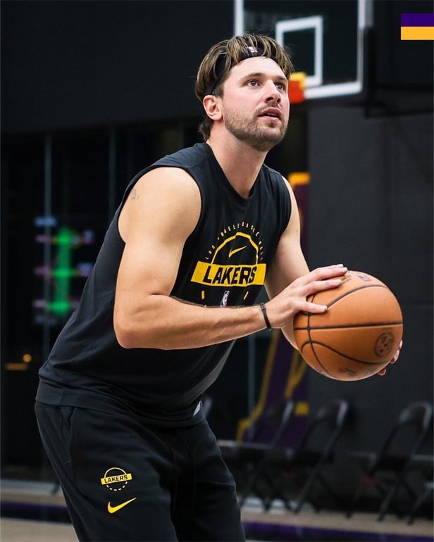 Luka Doncic gym session