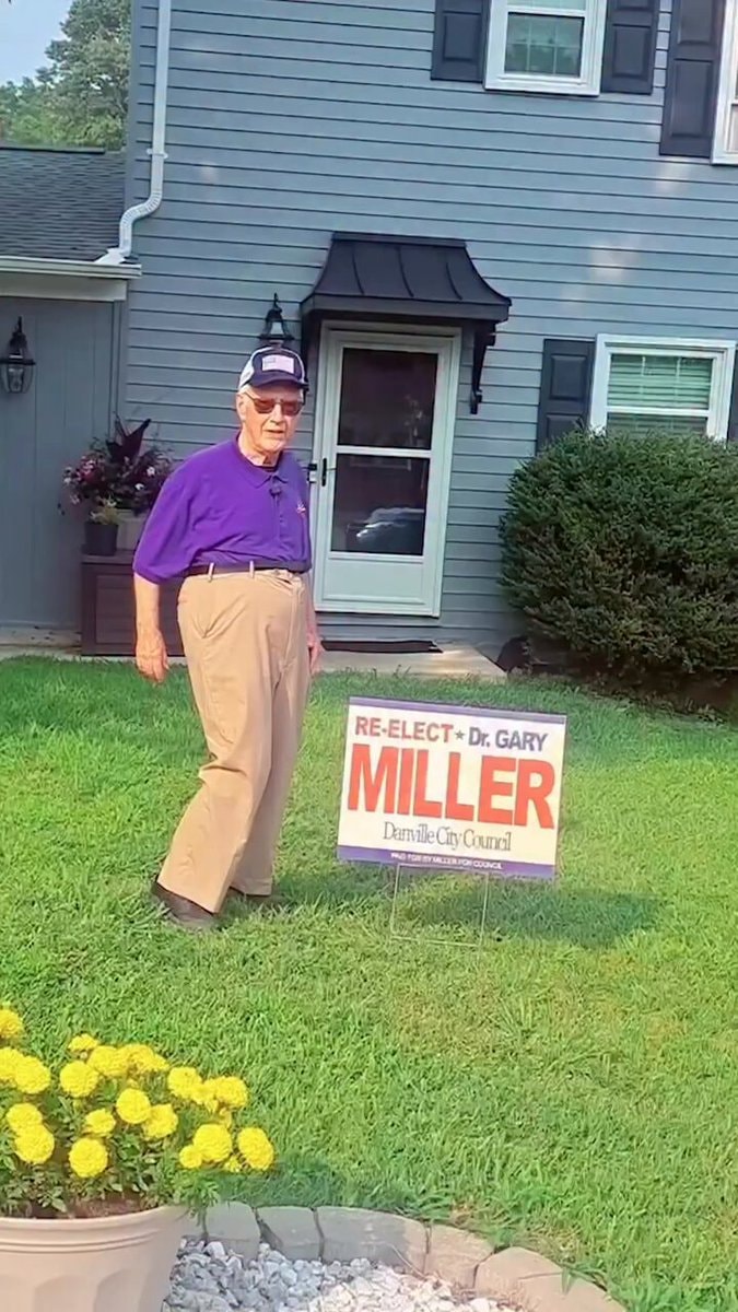 Gary Miller Danville City Council re-election Gary Miller Danville City Council re-election