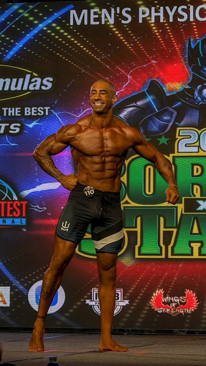 Fousey first NPC bodybuilding show win