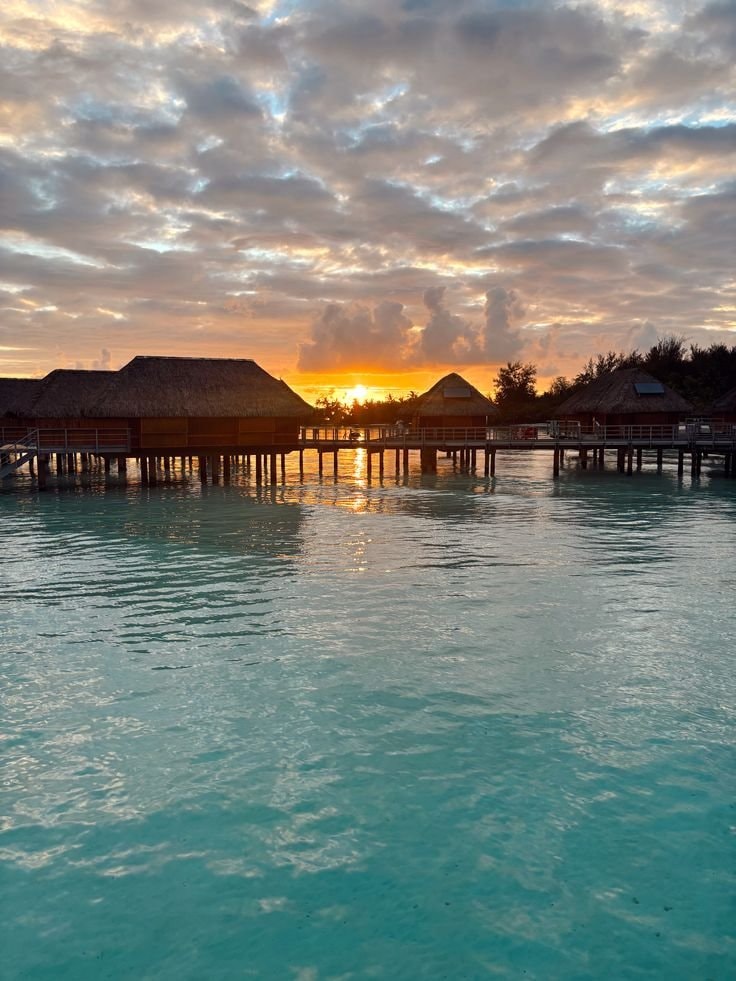 Maldives sunset
