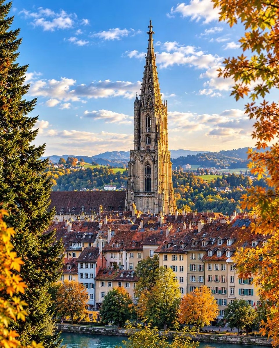 Bern Switzerland cityscape