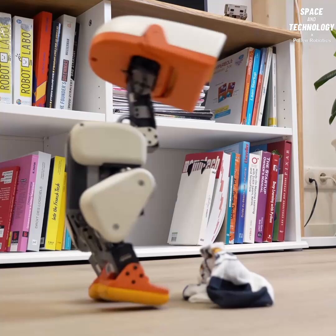 Microduck robot by Pollen Robotics