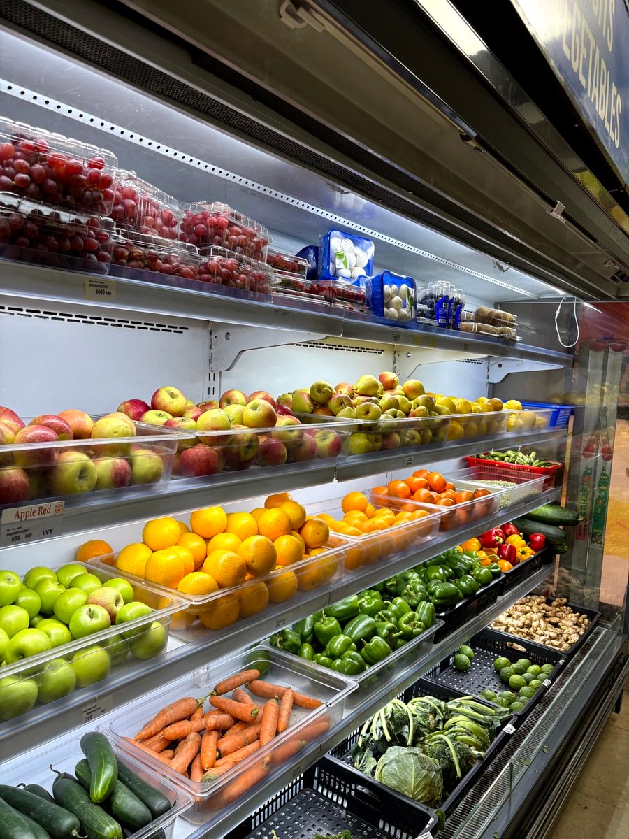 Fruit and vegetable storage results