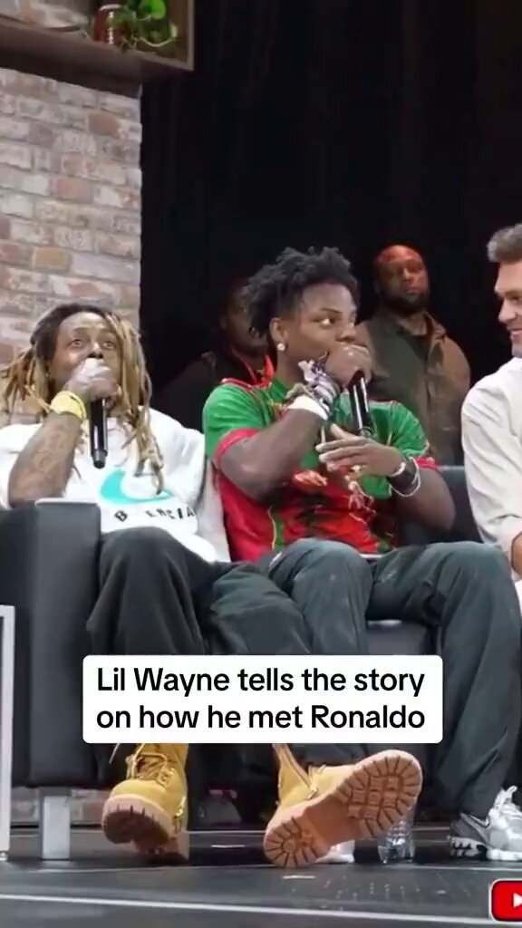 Lil Wayne and Cristiano Ronaldo