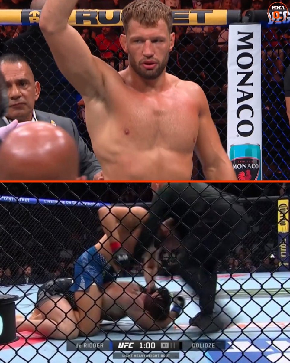 Reinier de Ridder defeats Roman Dolidze Reinier de Ridder defeats Roman Dolidze