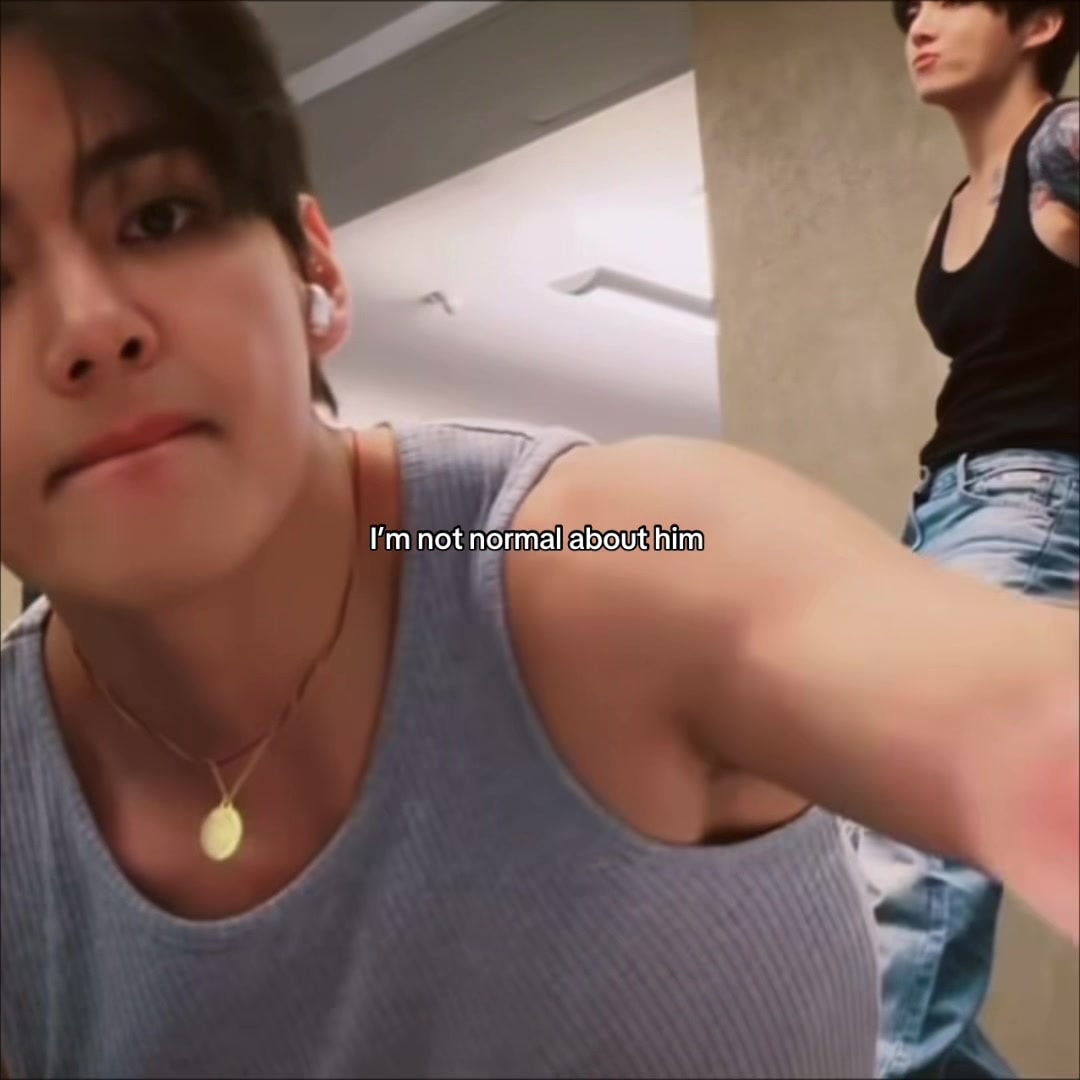 Taehyung being too fine