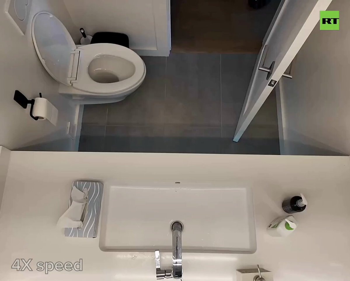Tau Robotics bathroom cleaning robot