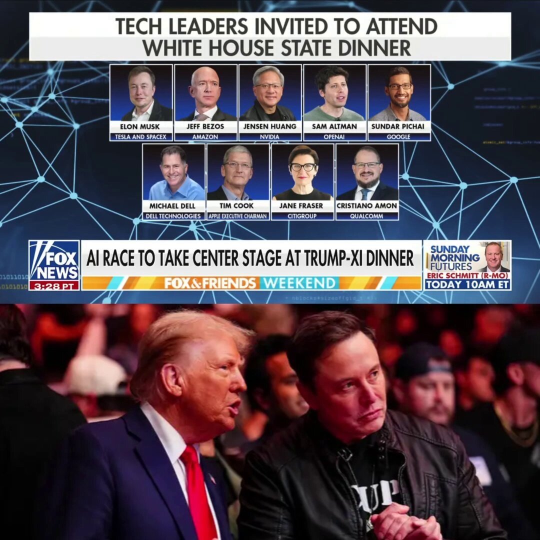 Trump Xi Dinner Tech Leaders