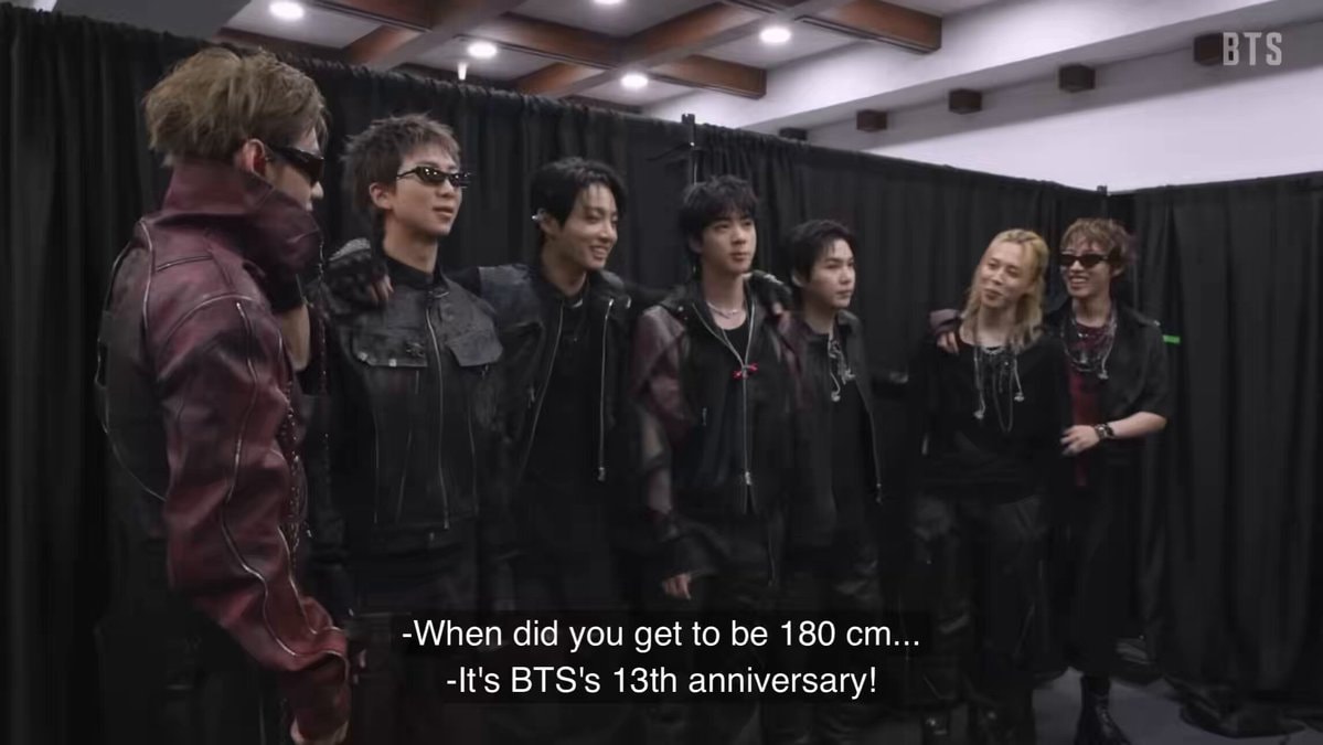 BTS 13th anniversary celebration