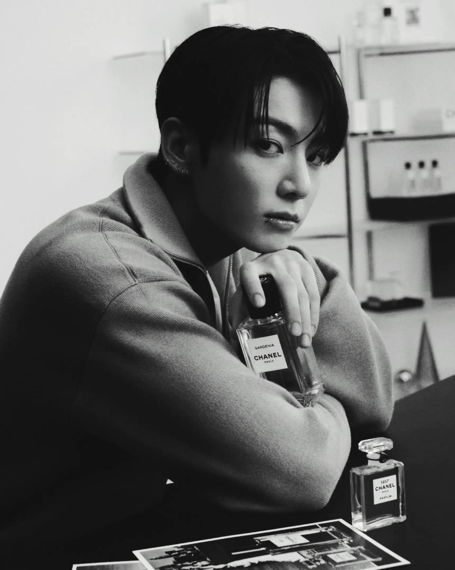 Jungkook CHANEL 1957 campaign with Olivier Polge (photo 3 of 4)