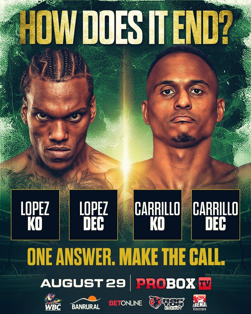 Lopez vs Carrillo MartinezVsPlantic