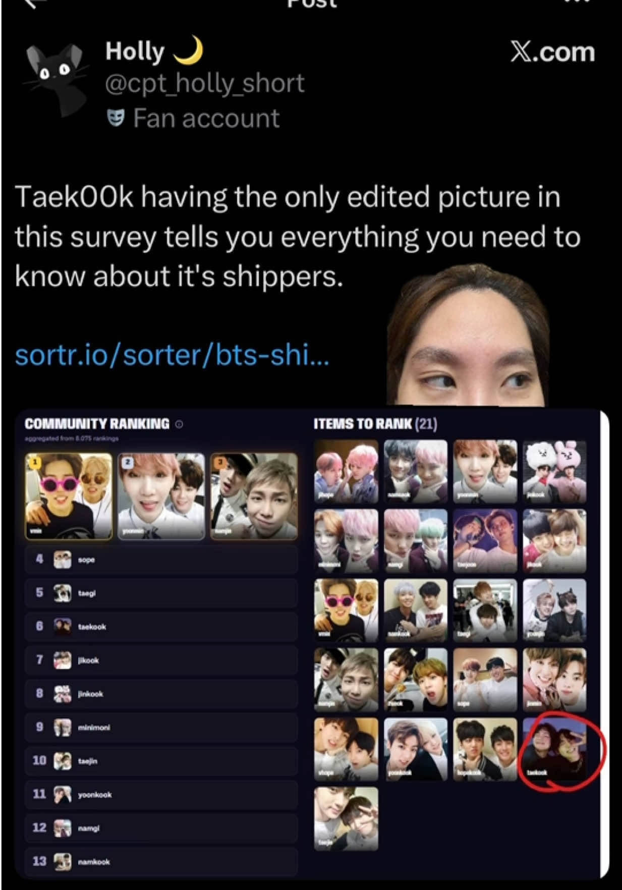 BTS ship delusion