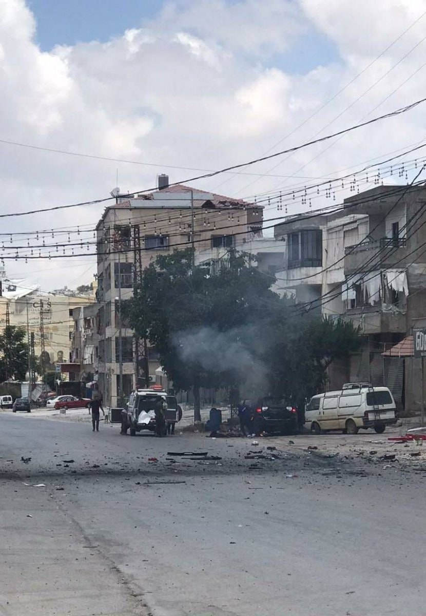 Israeli airstrike Nabatiyeh Al-Fuqa (photo 2 of 2)