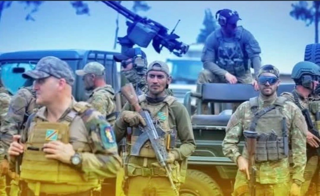 Colombian and Israeli mercenaries RDC