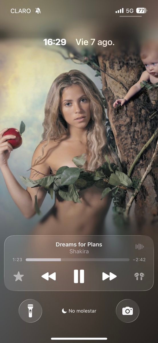 Shakira Dreams for Plans Apple Music visual (photo 1 of 2)
