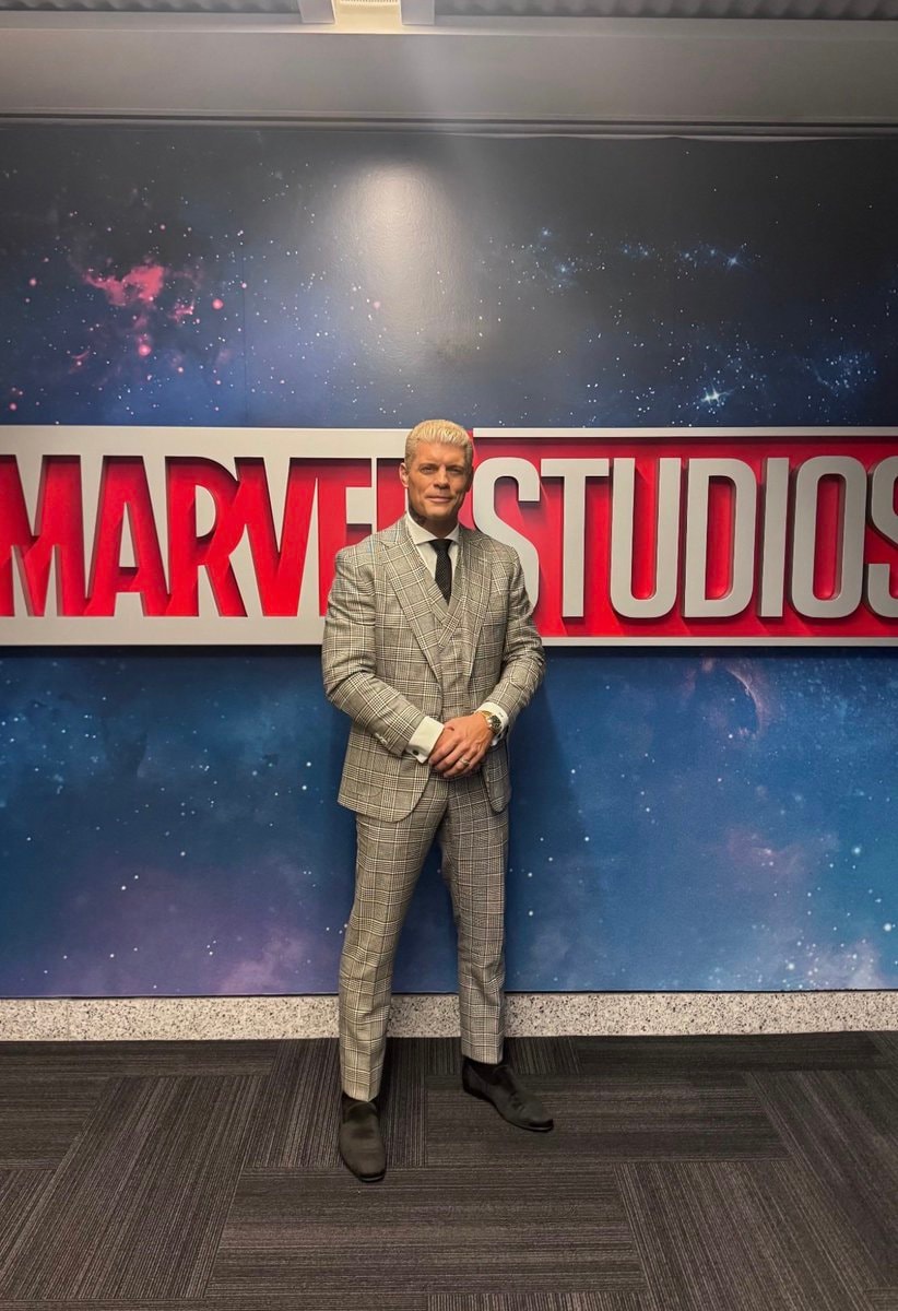 Cody Rhodes at Marvel Studios Cody Rhodes at Marvel Studios