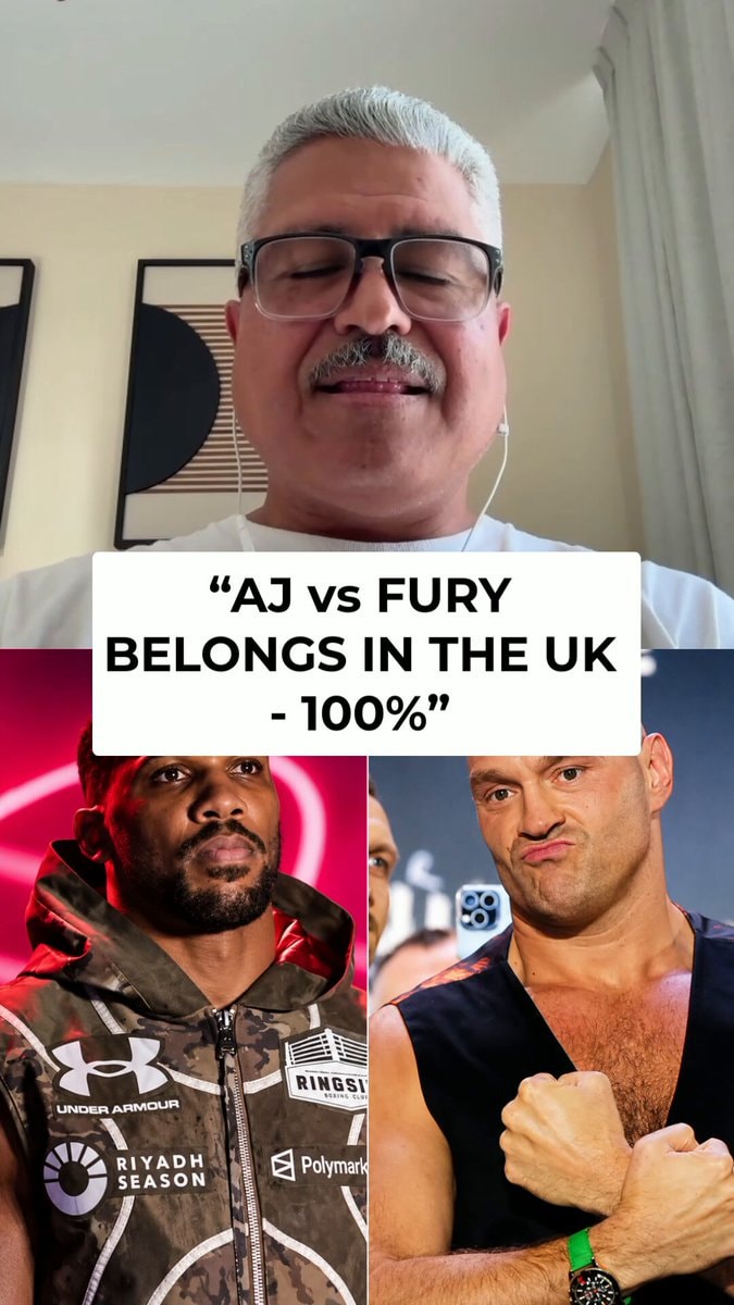Robert Garcia on AJ vs Fury UK