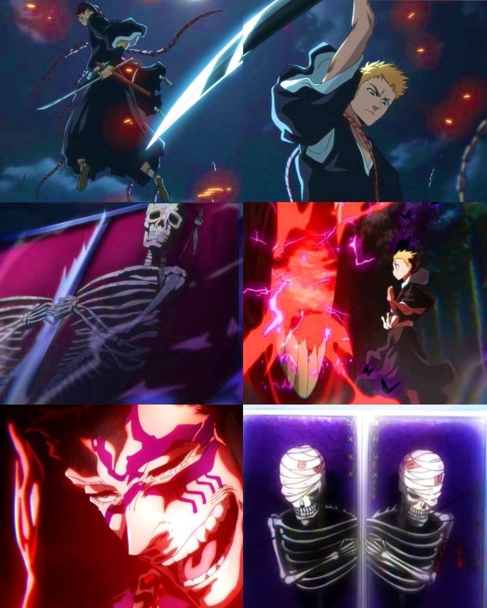 Bleach Hell Arc collage
