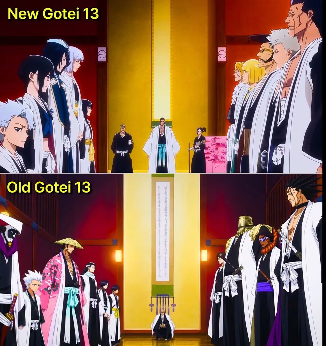 Bleach Old vs New Gotei 13