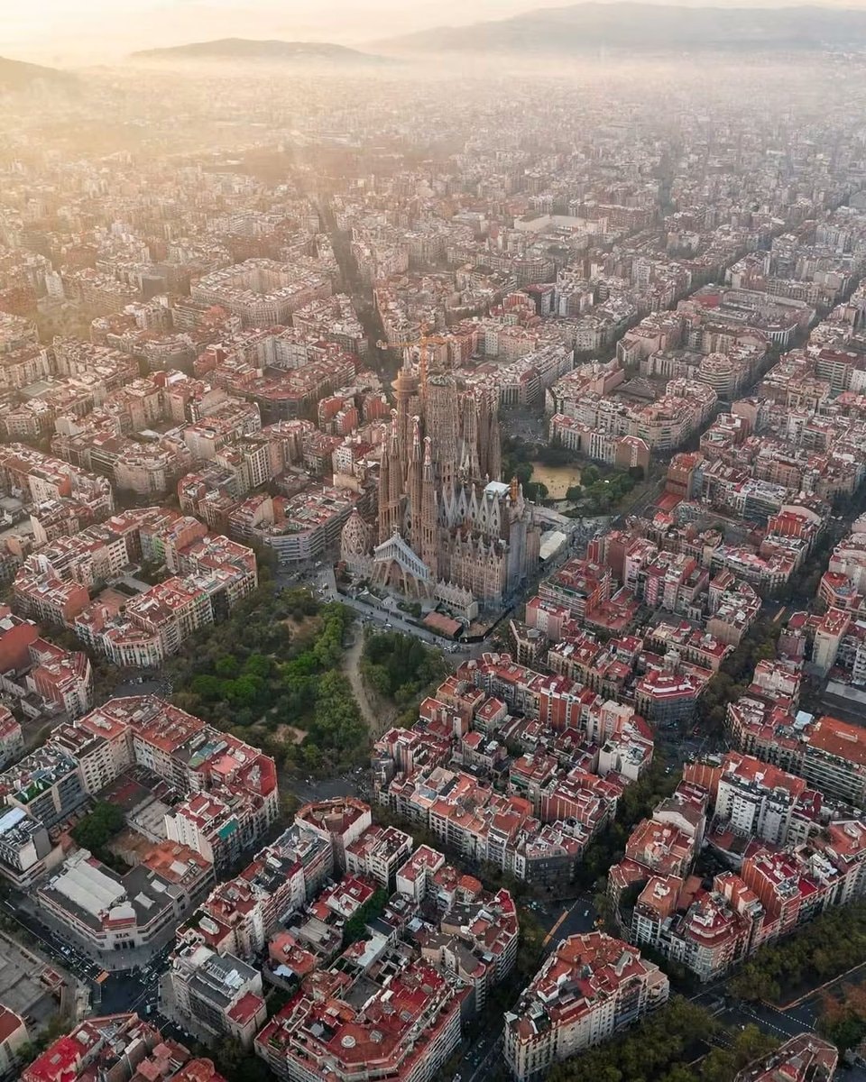 Barcelona from above