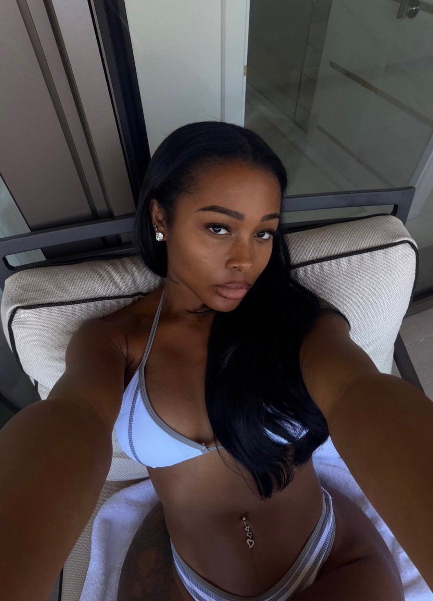 Jayda Cheaves relaxing
