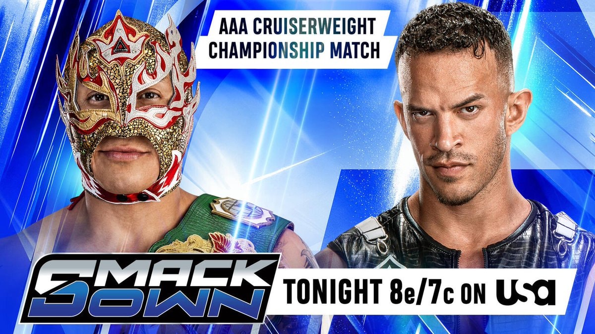 Rey Fenix vs Ricky Saints SmackDown