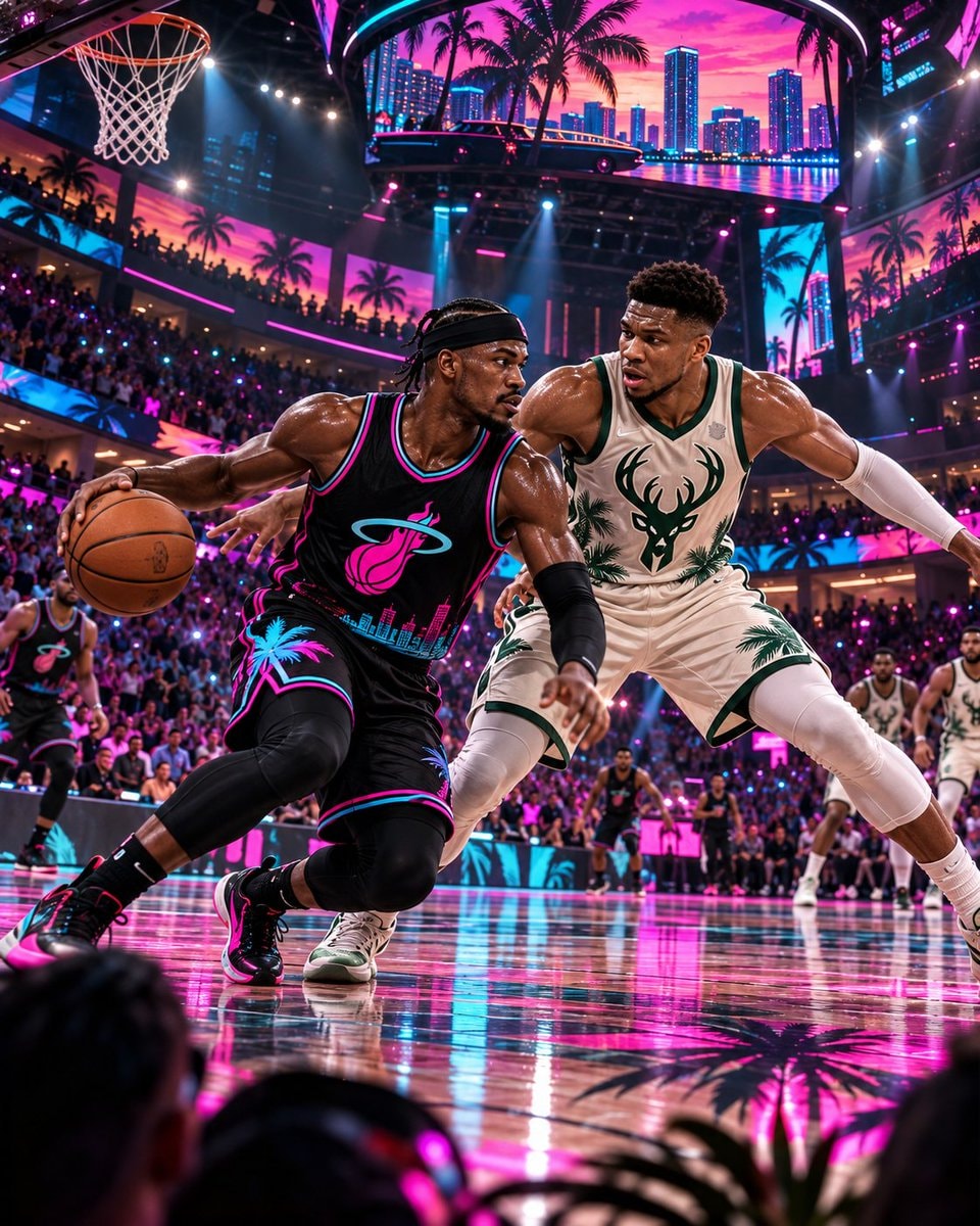 Miami Heat vs Bucks GTA 6
