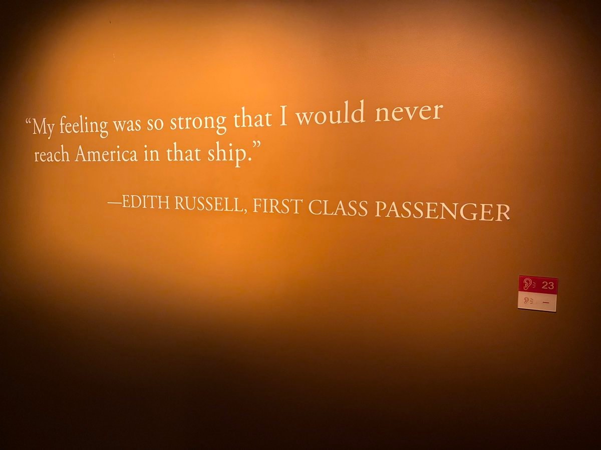 Titanic exhibition Luxor artifacts (photo 3 of 3)