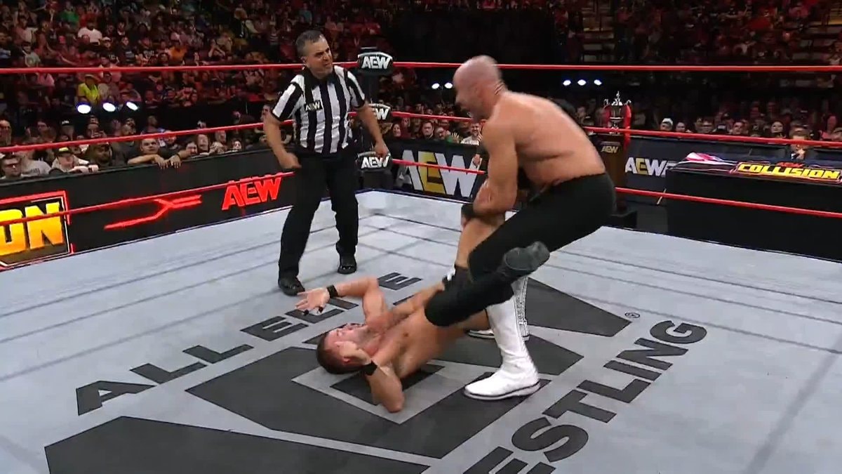 Claudio Castagnoli vs Daniel Garcia COLLISION
