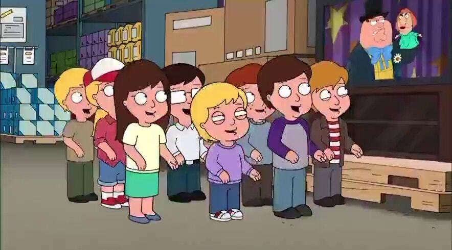 Peter Griffin Lois Griffin puppet show
