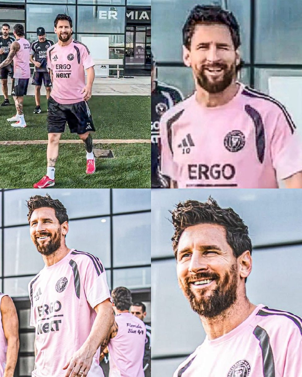Lionel Messi Inter Miami training