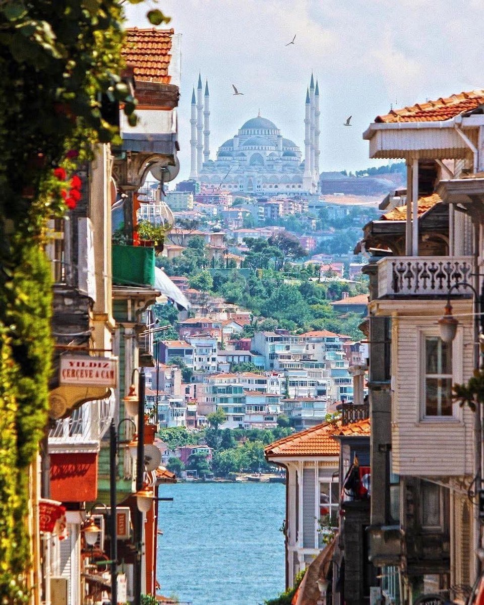 Istanbul Turkey mosque view