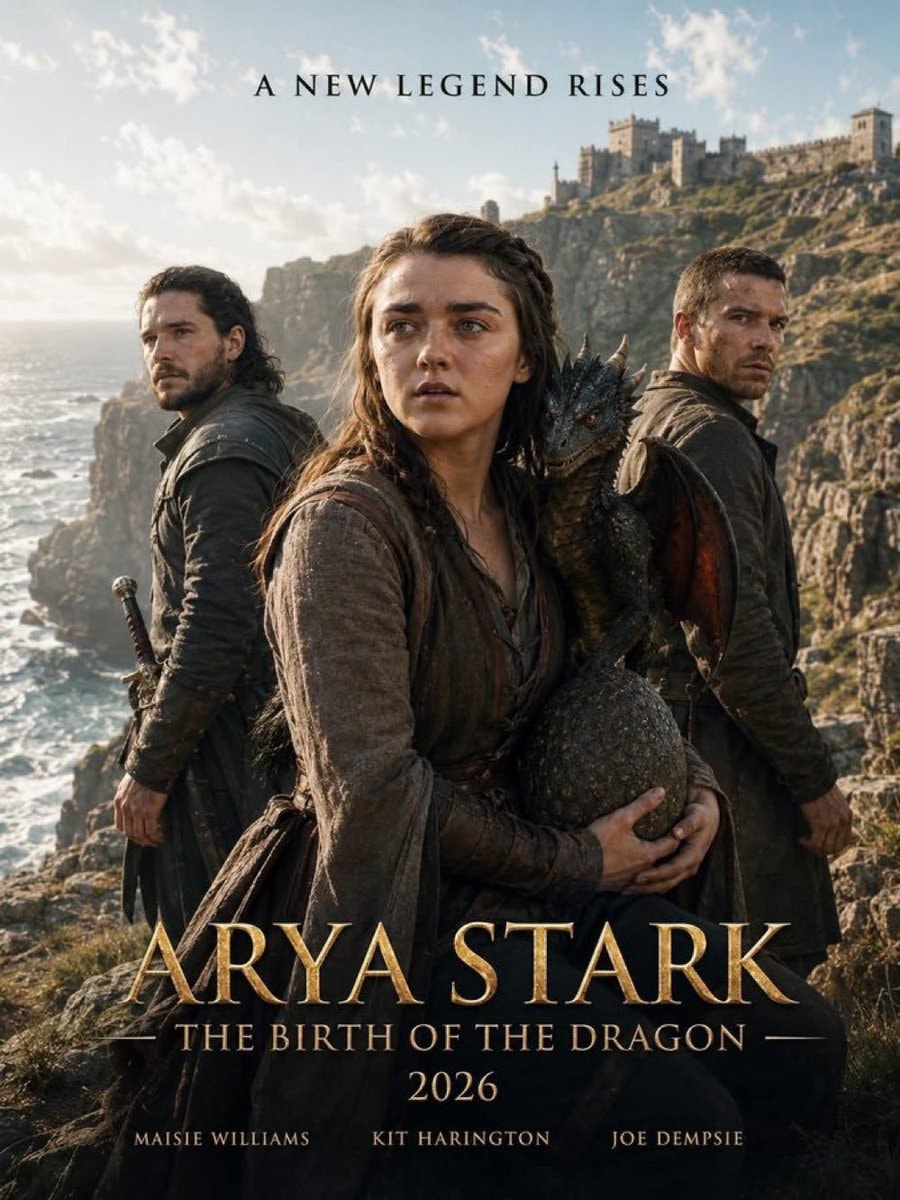 Arya Stark The Birth of the Dragon